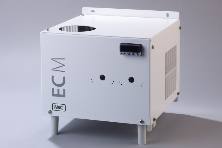 Schrägansicht Kompressor-Gaskühler ECM-2