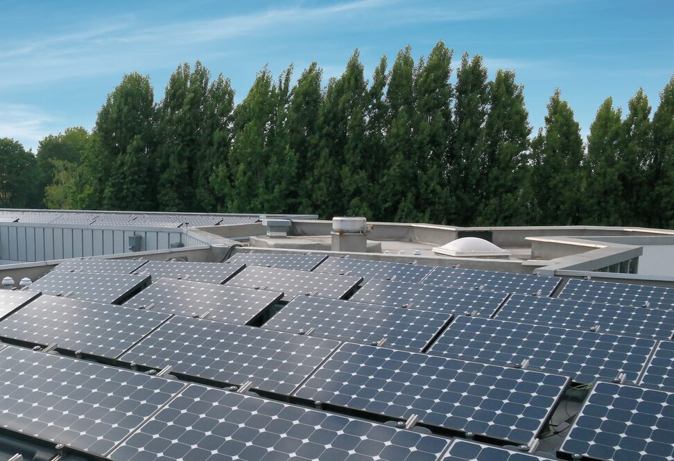 Solar system on the M&C headquarters in Ratingen