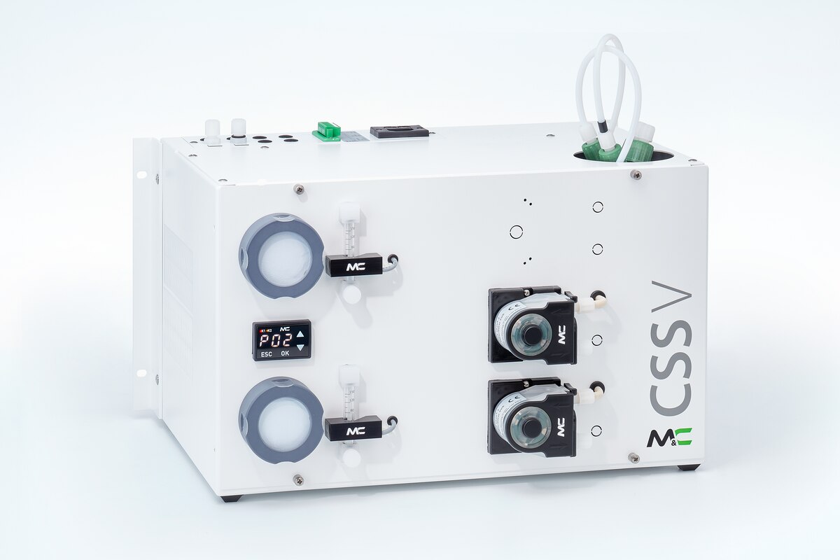 Oblique view of Gas Conditioning Unit CSS-V1
