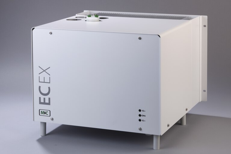 Kompressor-Gaskühler ECEX-1PV Schrägansicht Kompressor-Gaskühler ECEX-1PV