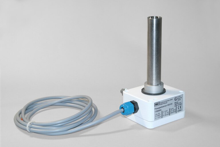 Flüssigkeitsalarmsensor KS3 EX SS PTFE Schrägansicht Flüssigkeitsalarmsensor KS3 EX SS PTFE