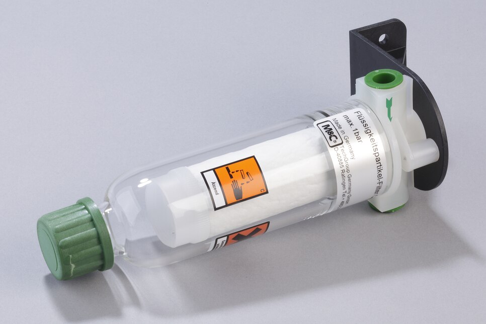 Oblique view of horizontal Liquid Particle Filter CLF-5