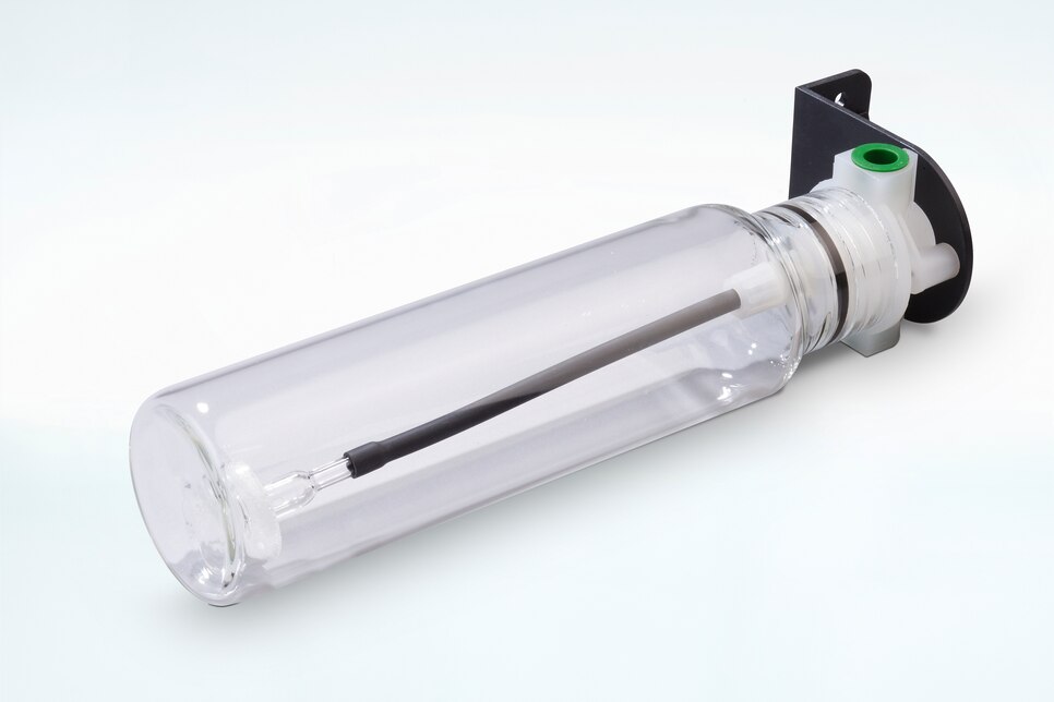 Oblique view of horizontal Wash Bottle FP-W