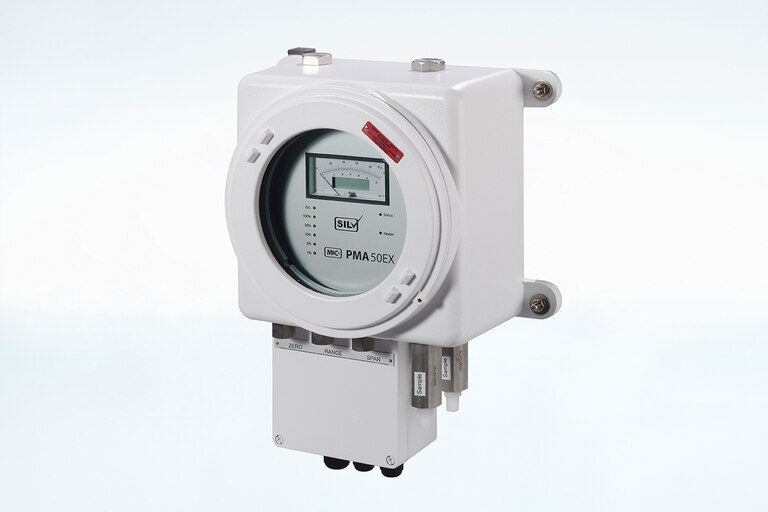 Sauerstoff-Analysator PMA50 EX Schrägansicht Sauerstoff-Analysator PMA50 EX