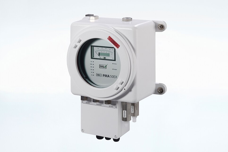 Oblique view of Oxygen Analyzer PMA50 EX/P/PD