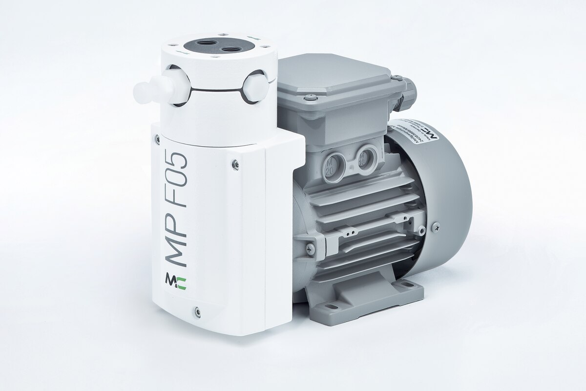Schrägansicht Faltenbalgpumpe MP-F05/R