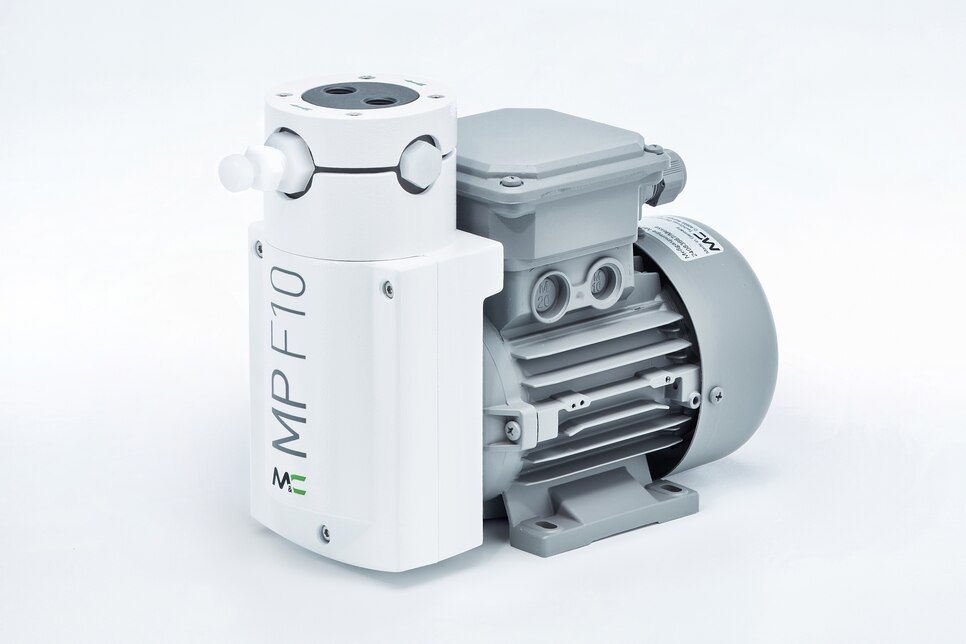 Oblique view of Bellows Pump MP-F10/R