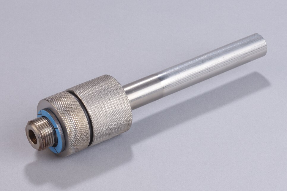 Oblique view of horizontal Support Tube Adapter PSP4000/AO