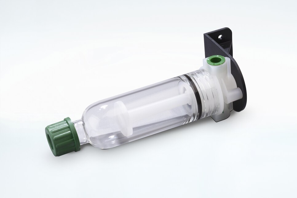 Oblique view of horizontal Universal Condensate Separator FP-D