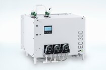 Schrägansicht Kompressor-Gastiefkühler EC30C