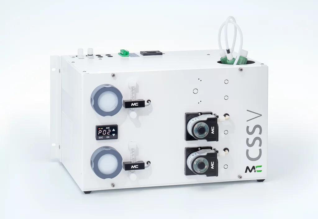 Oblique view of Gas Conditioning Unit CSS-V1