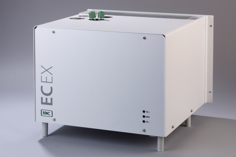 Oblique view of Compressor Gas Cooler ECEX-1G