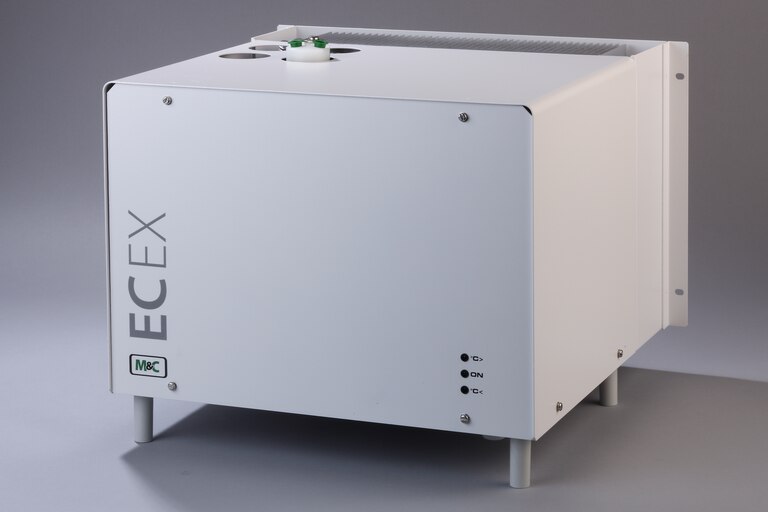 Oblique view of Compressor Gas Cooler ECEX-1PV