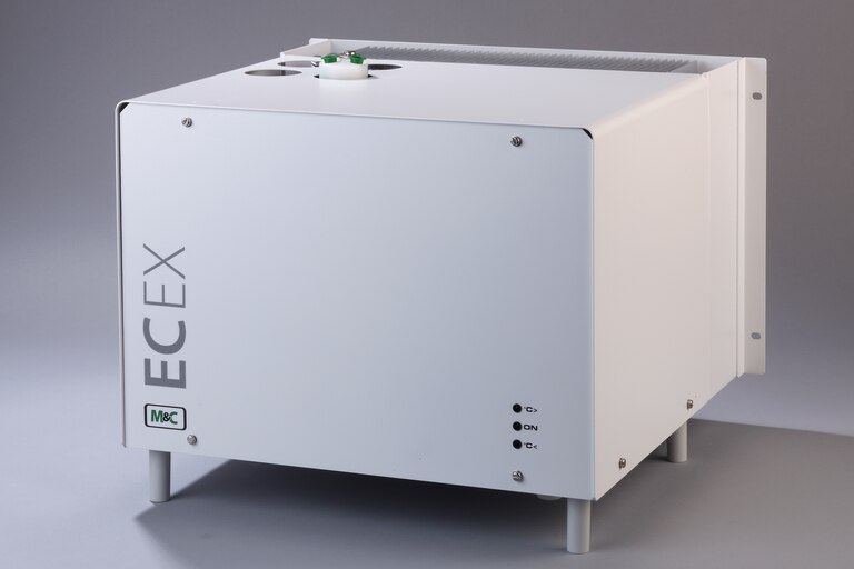 Schrägansicht Kompressor-Gaskühler ECEX-1PV
