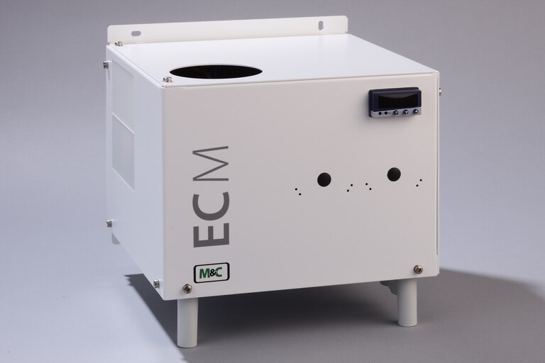 Oblique view of Compressor Gas Cooler ECM-2