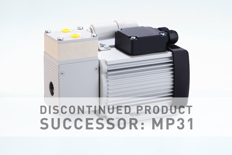 Oblique view of Diaphragm Pump MP30
