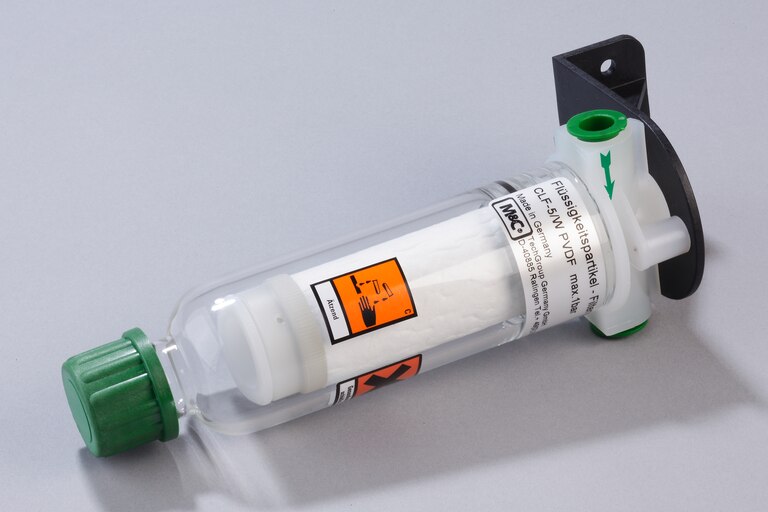 Oblique view of horizontal Liquid Particle Filter CLF-5/W