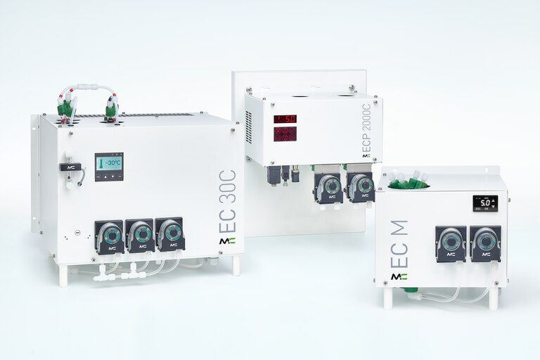 Group overview of different Gas Coolers