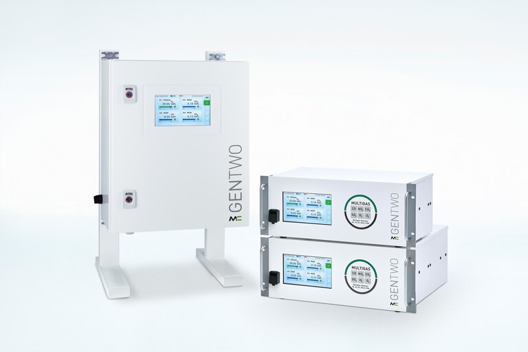 Group overview of different Multi-Gas Analyzers